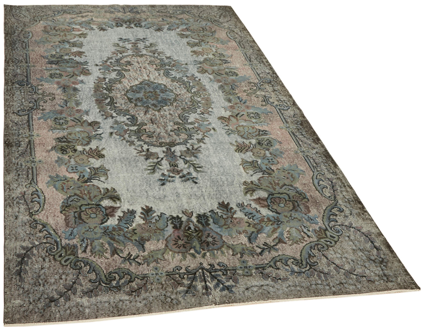 6x10 Grey Over Dyed Rug - 42599