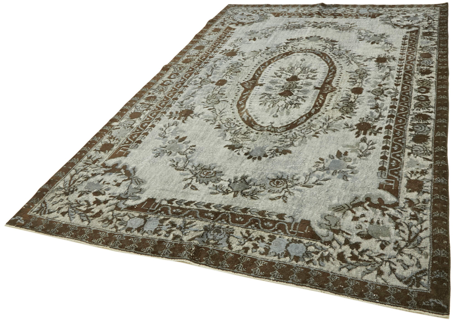 7x10 Grey Over Dyed Rug - 42605