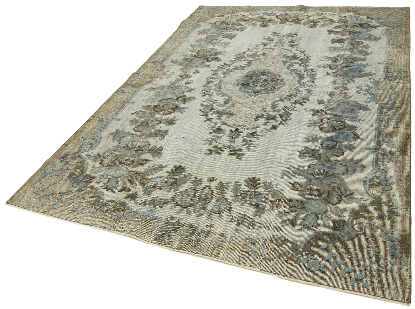 6x9 Blue Over Dyed Rug - 42615