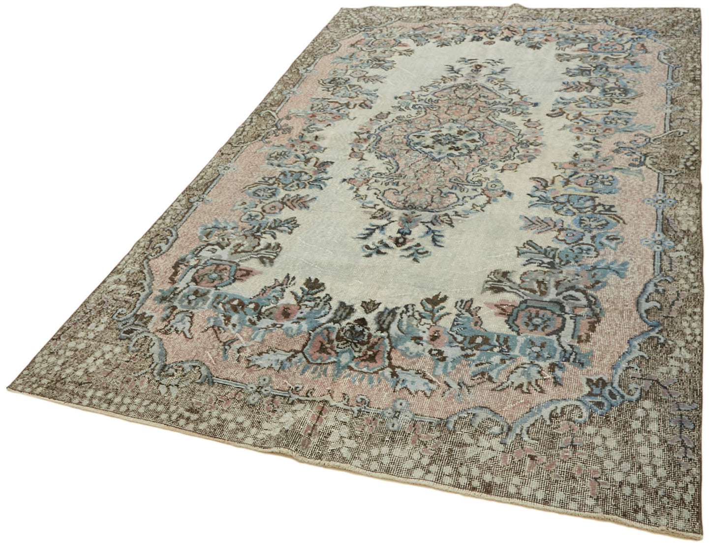 6x10 Blue Over Dyed Rug - 42616