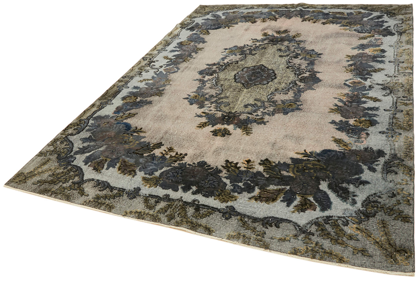 7x10 Grey Over Dyed Rug - 42623