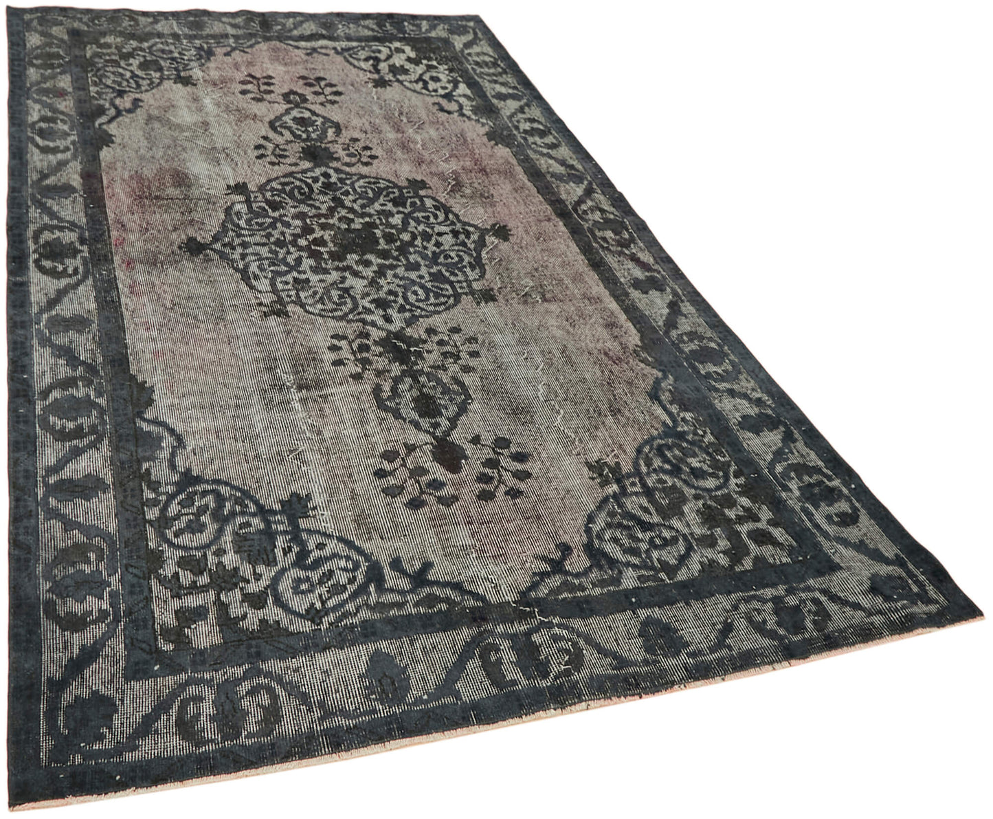 5x9 Grey Over Dyed Rug - 42626