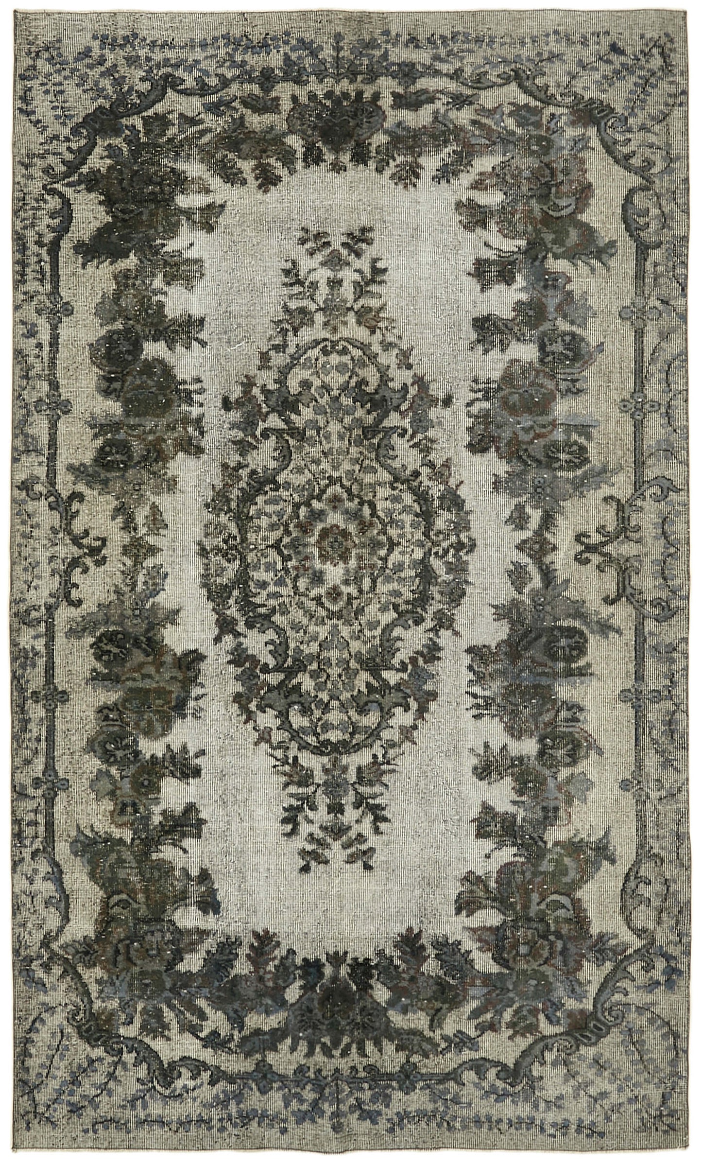 6x10 Grey Over Dyed Rug - 42629