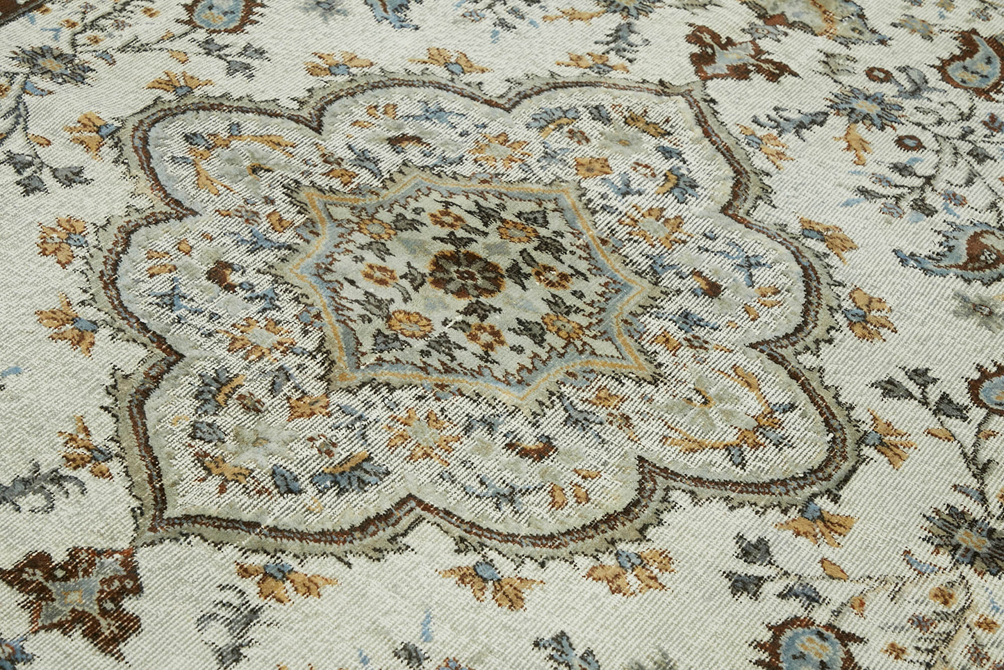 7x9 Blue Over Dyed Rug - 42634