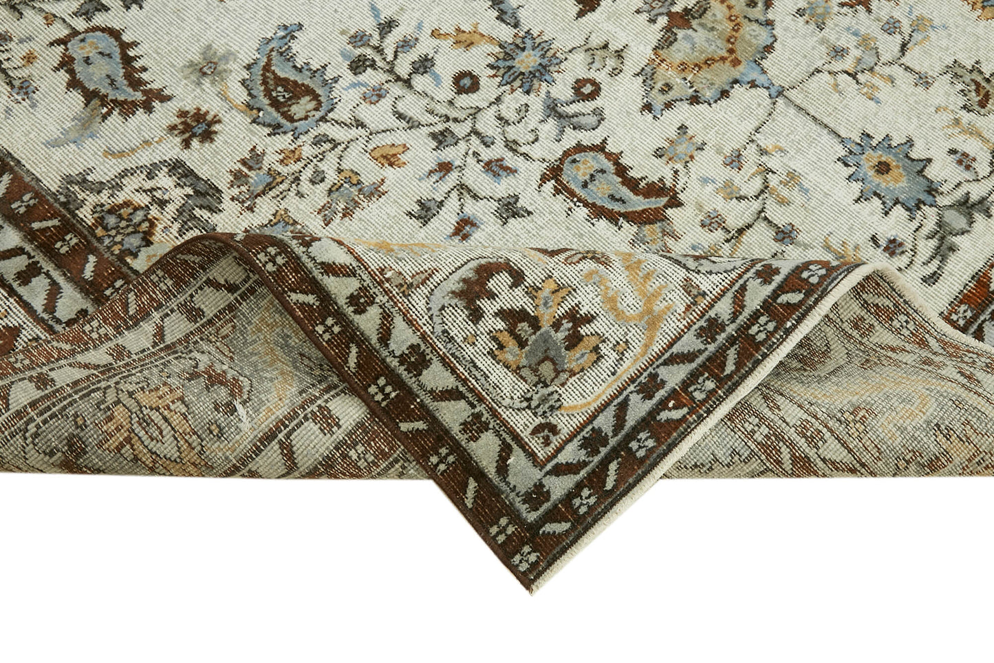 7x9 Blue Over Dyed Rug - 42634