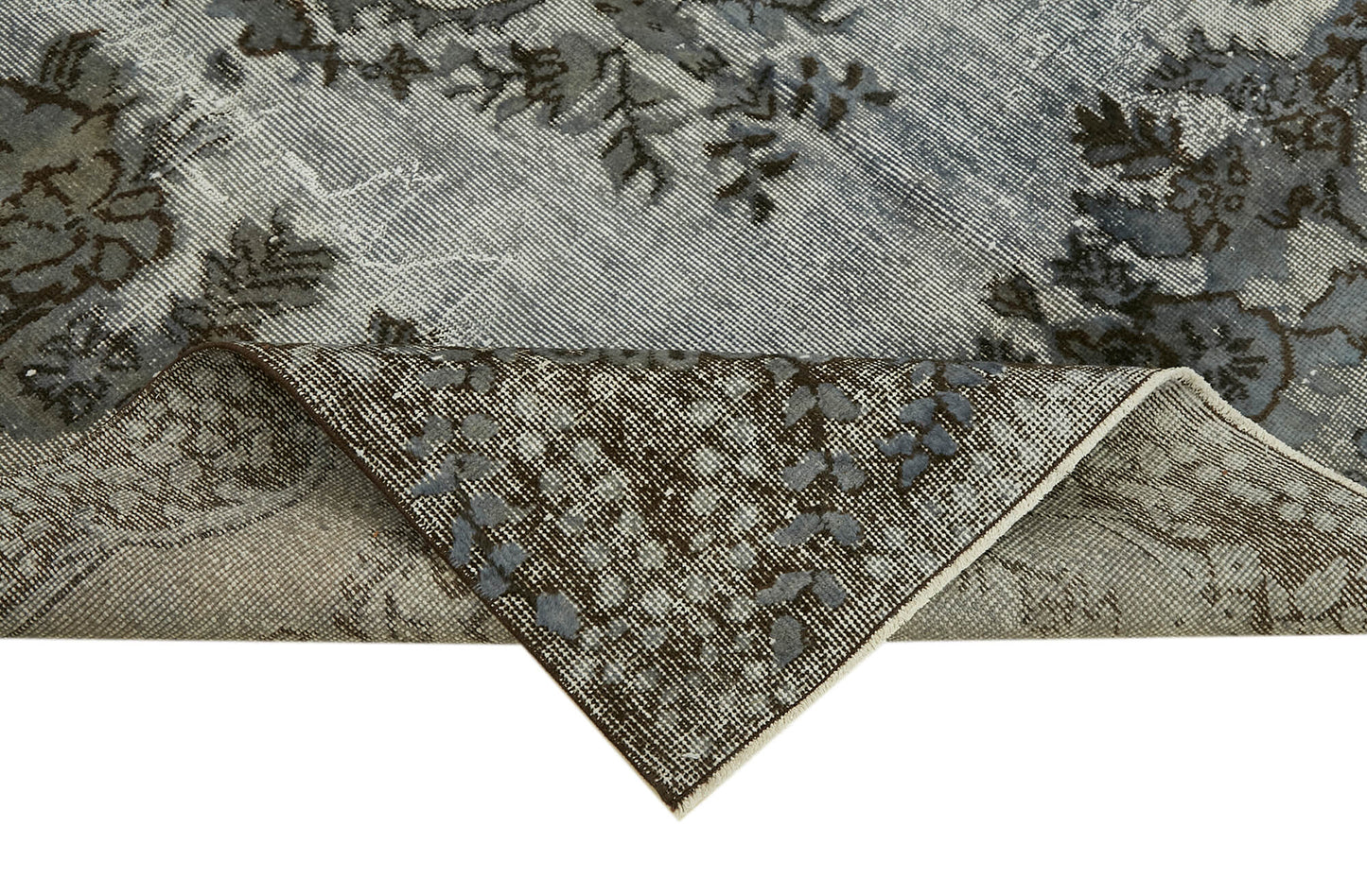 5x9 Grey Over Dyed Rug - 42635