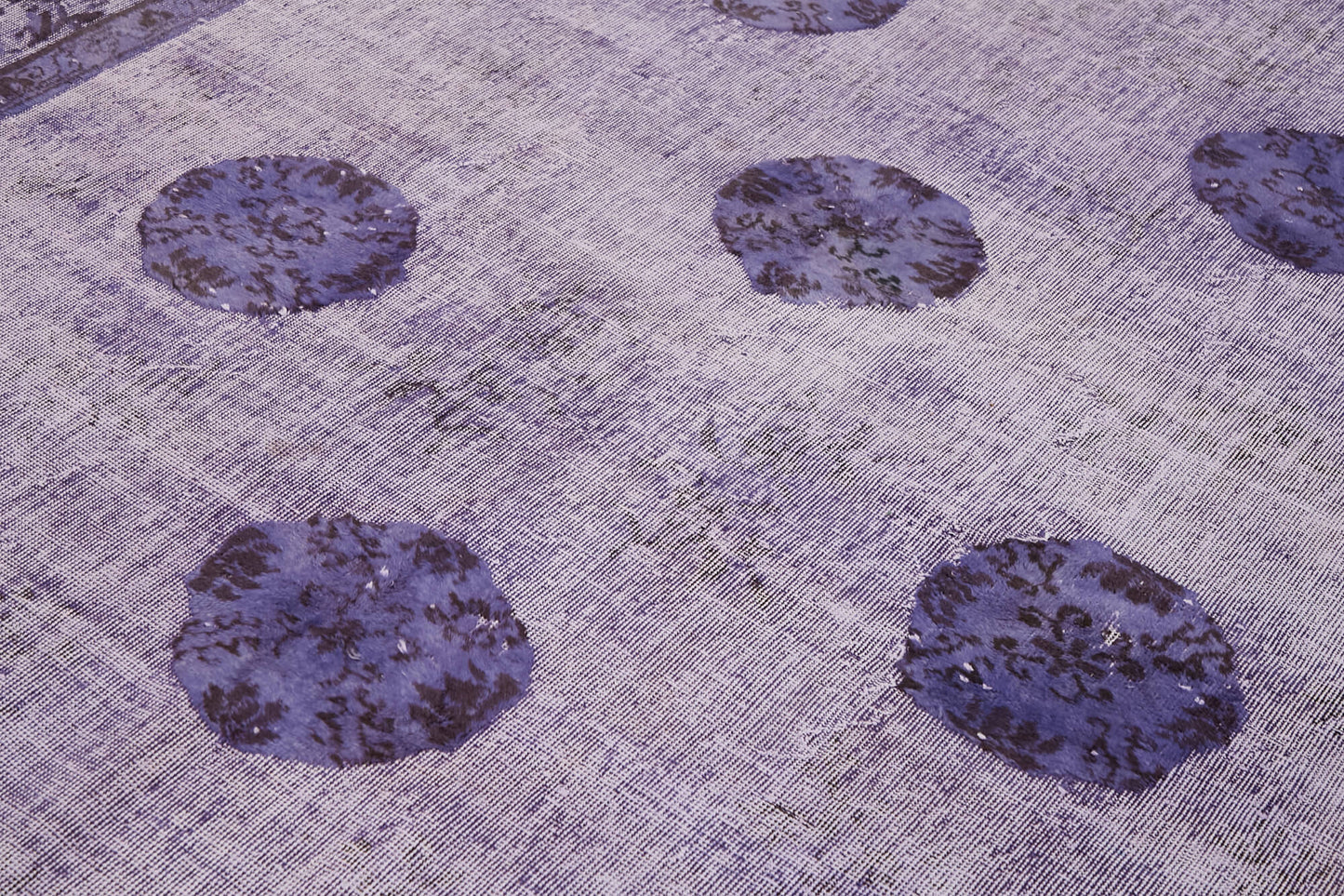 7x10 Purple Over Dyed Rug - 42640