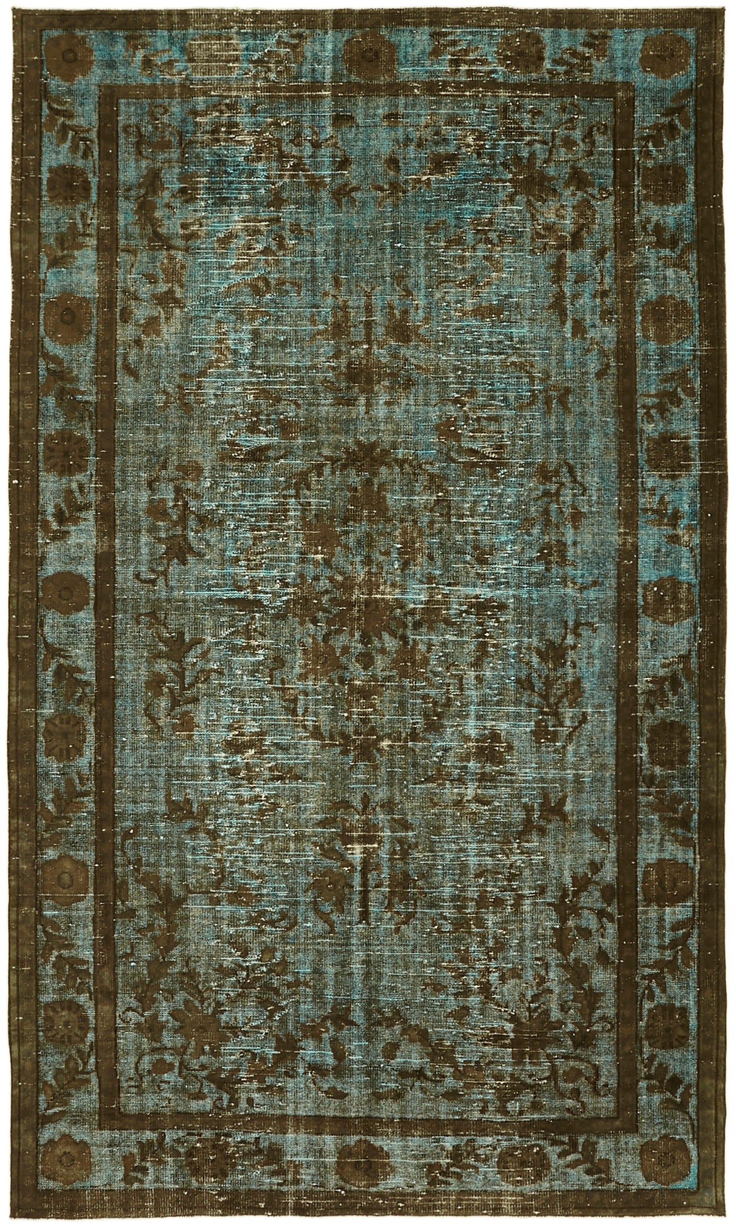 7x11 Brown Over Dyed Rug - 42651