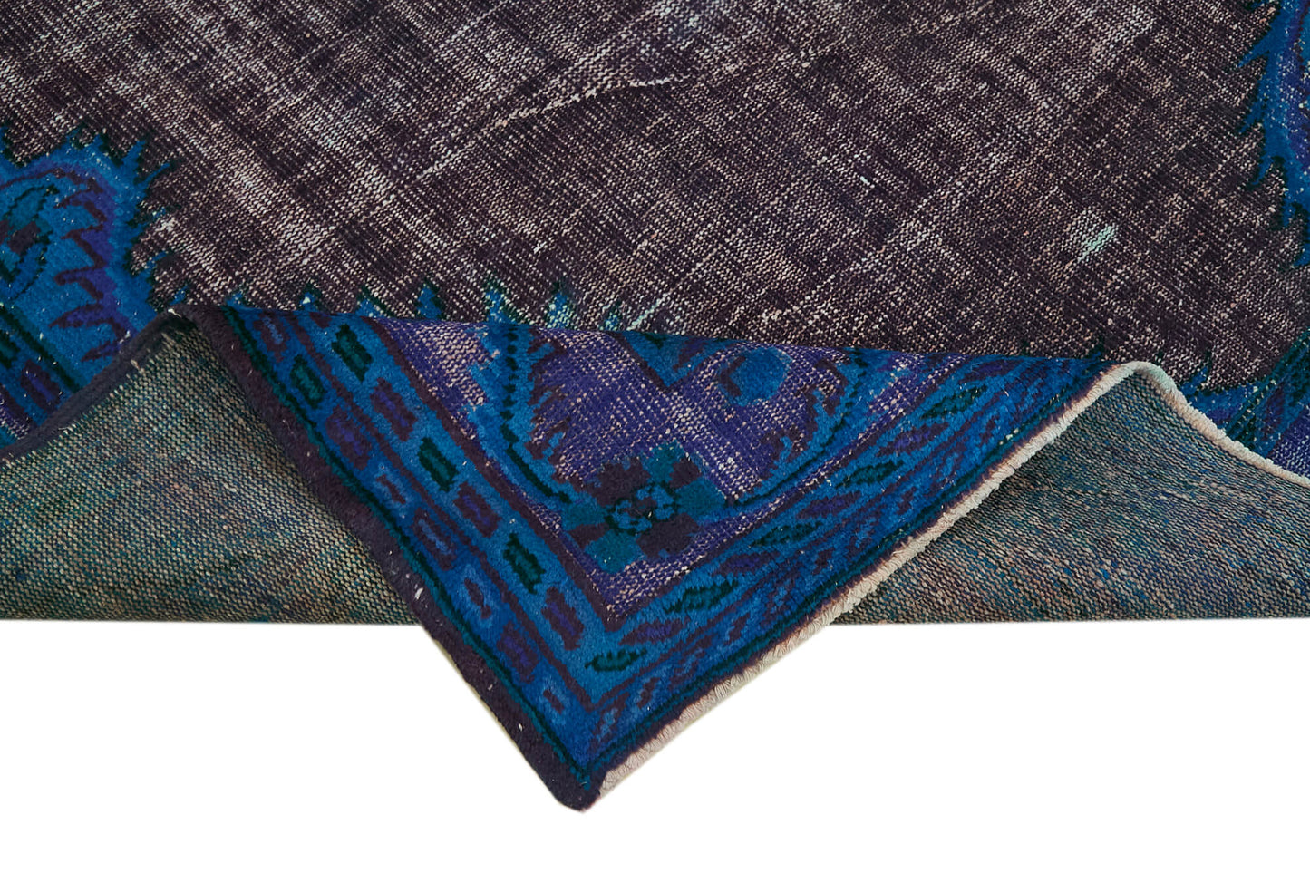 7x11 Blue Over Dyed Rug - 42666