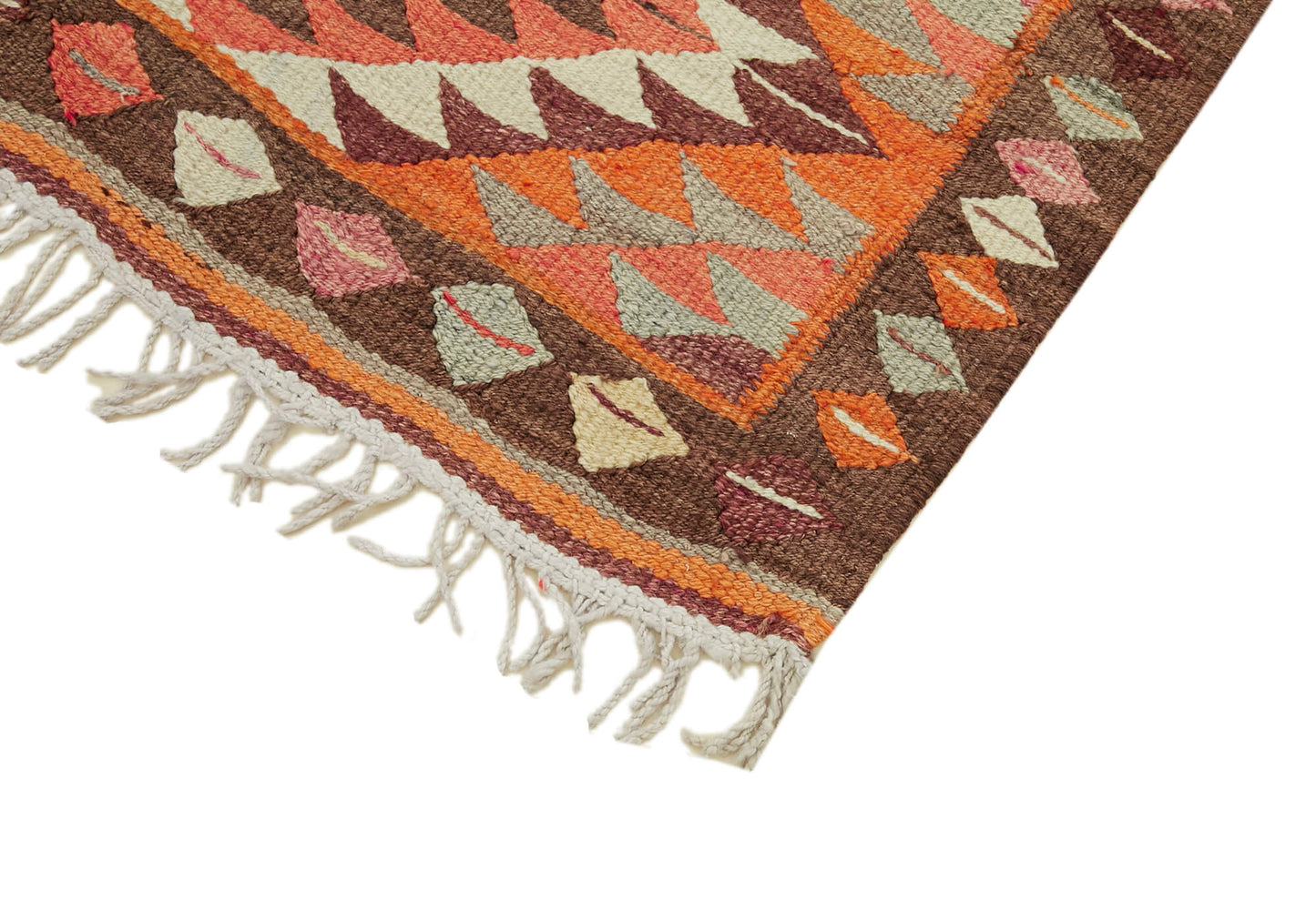 3x10 Multicolor Boho Runner Kilim Rugs - 42827