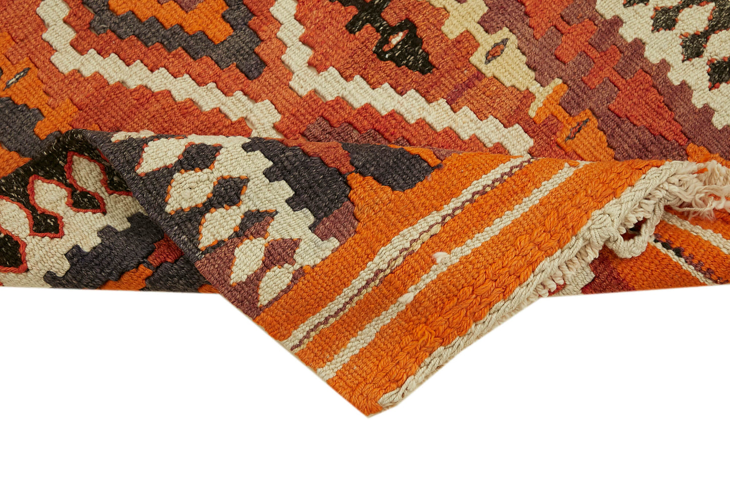 3x12 Multicolor Boho Runner Kilim Rugs - 42836