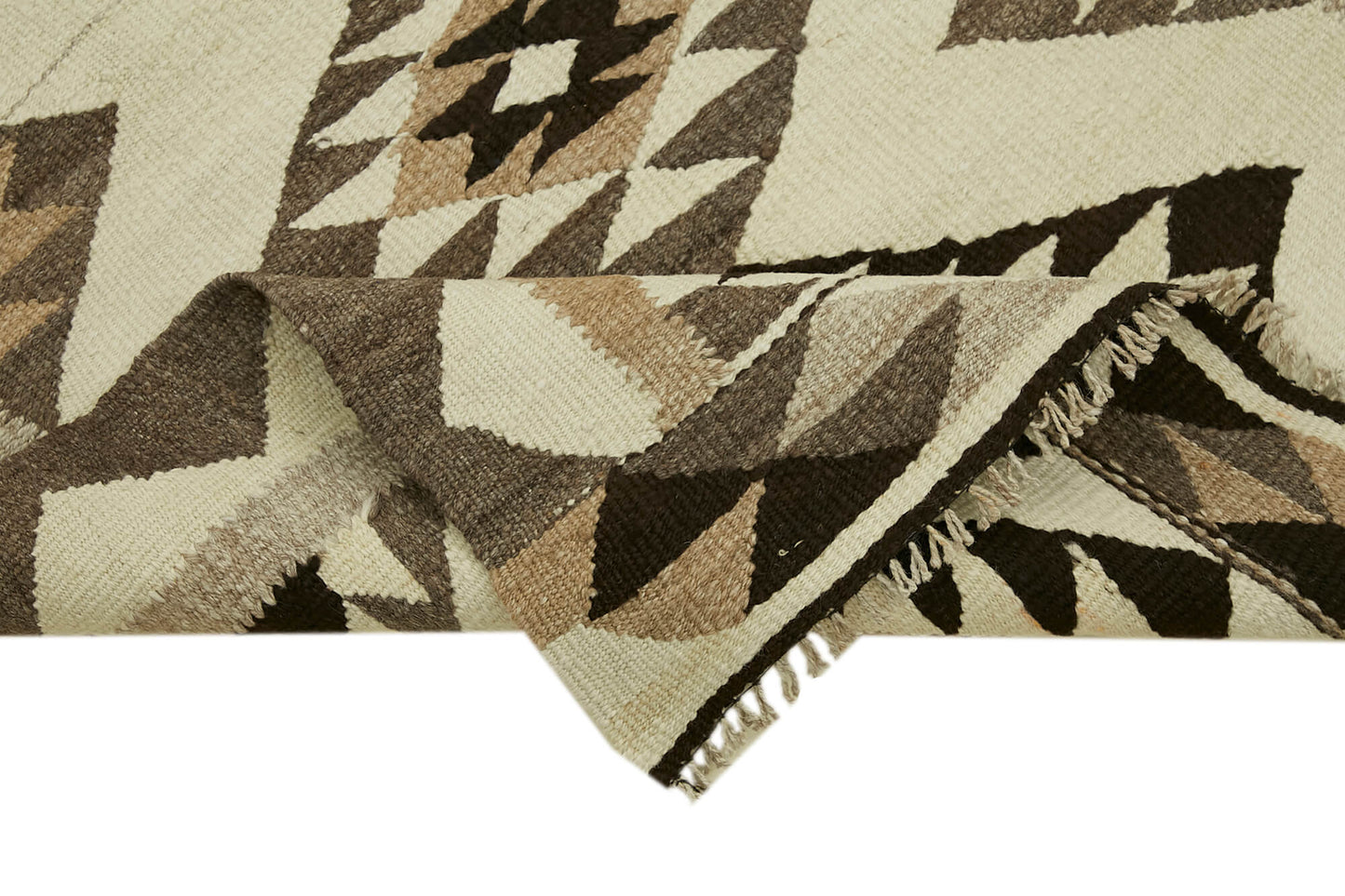 3x11 Multicolor Boho Runner Kilim Rugs - 43025