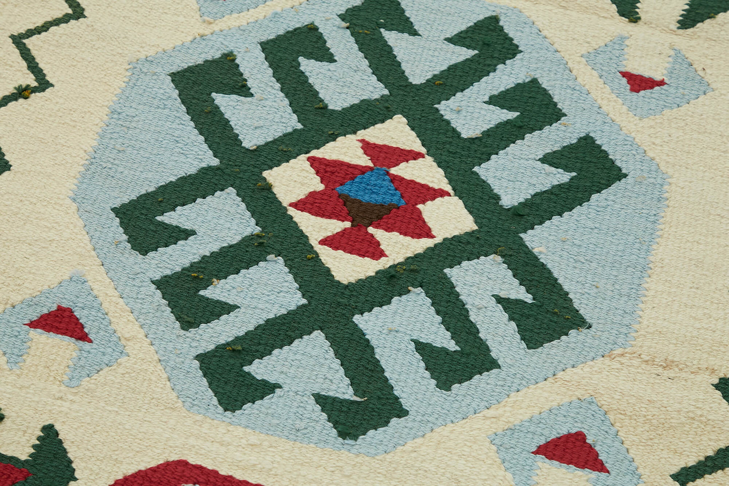 3x12 Multicolor Boho Runner Kilim Rugs - 43040