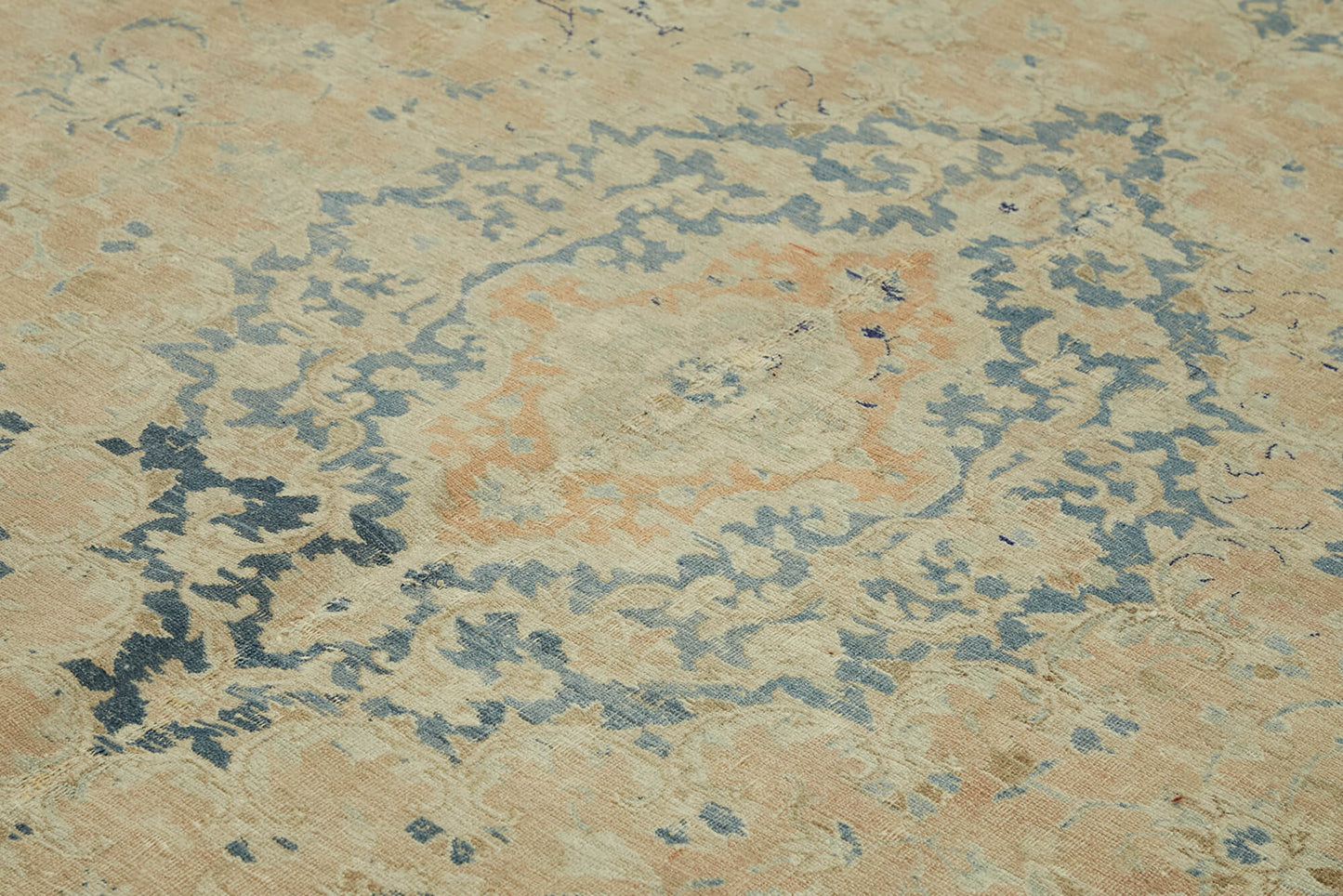 10x13 Beige Vintage Large Area Rug - 43159