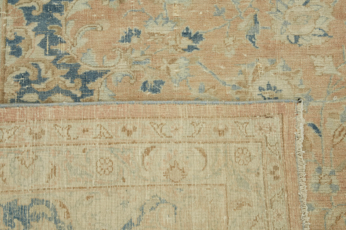 10x13 Beige Vintage Large Area Rug - 43159