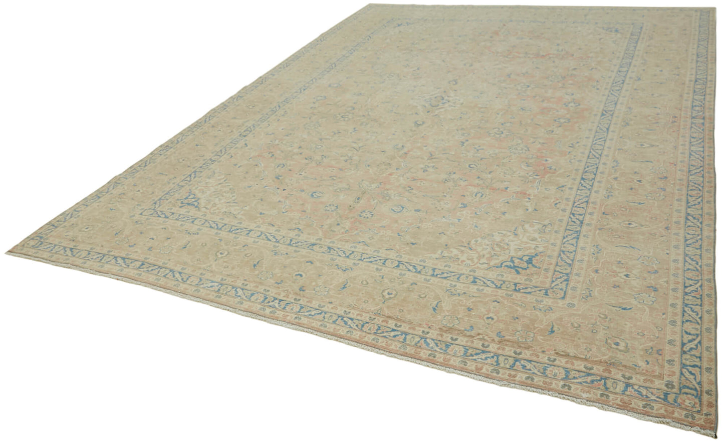9x13 Beige Vintage Large Area Rug - 43161
