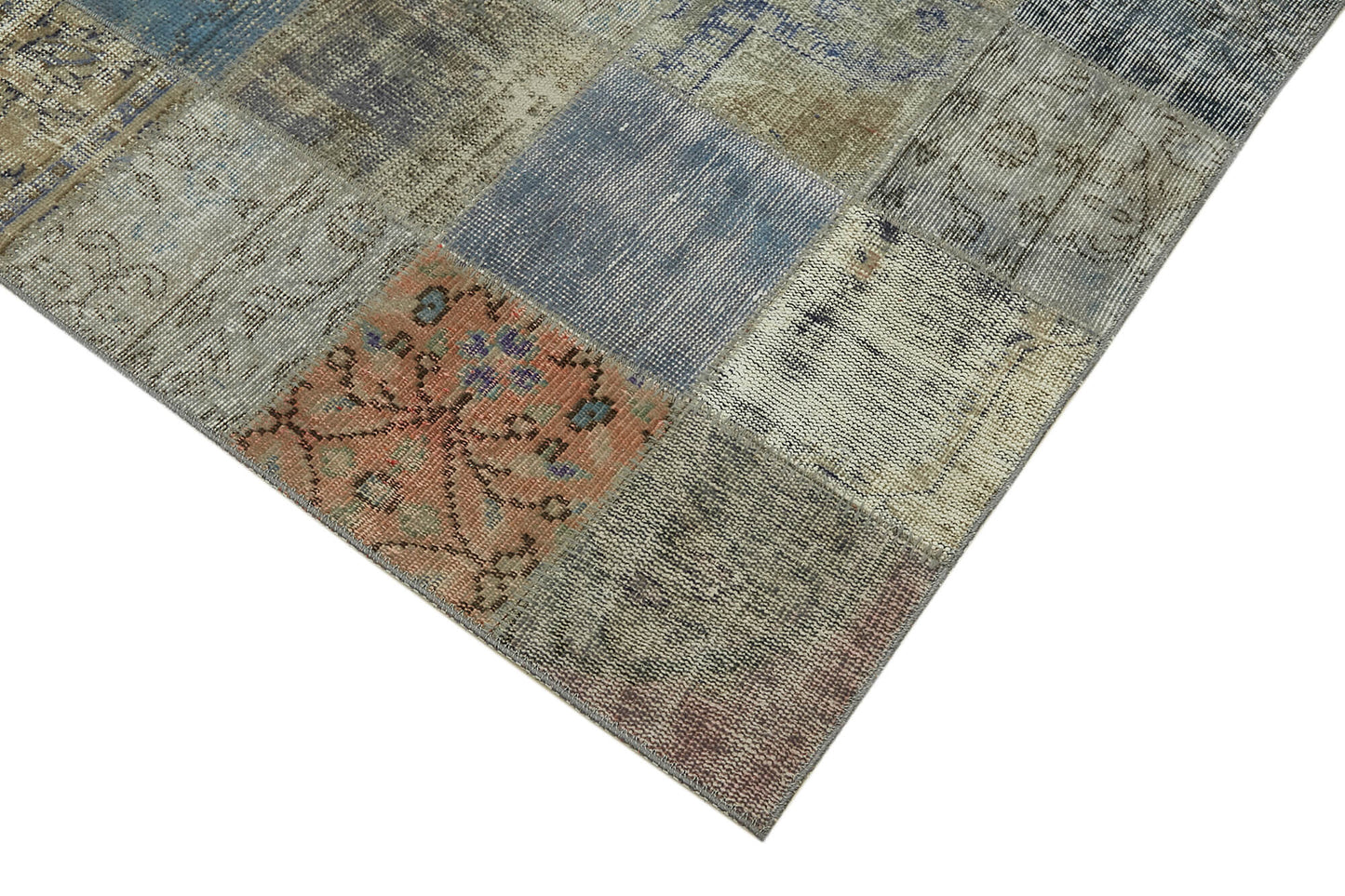 8x12 Grey Patchwork Rug- 43215