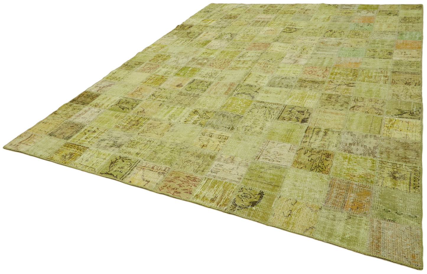 8x11 Yellow Patchwork Rug- 43248