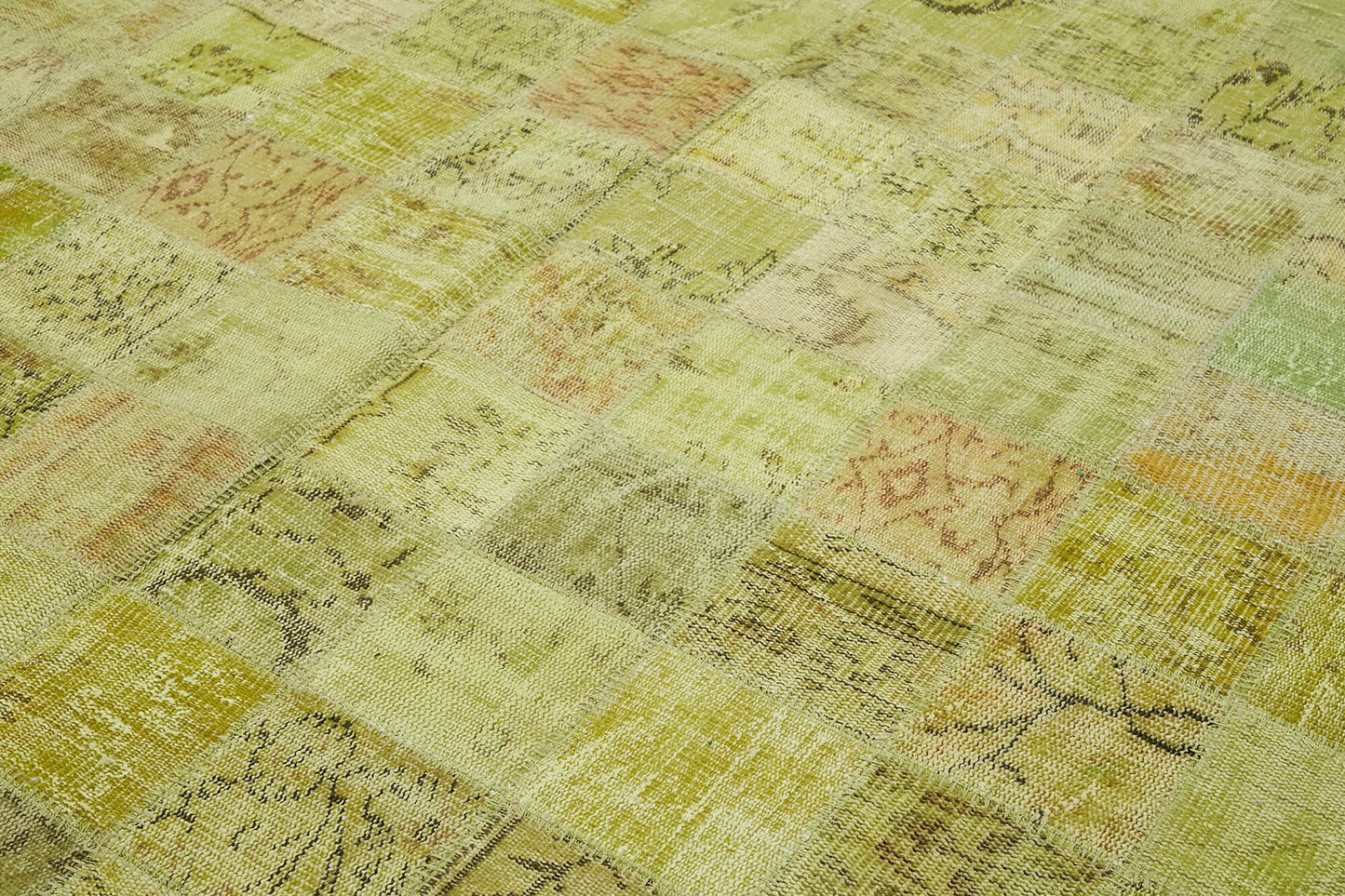 8x11 Yellow Patchwork Rug- 43248