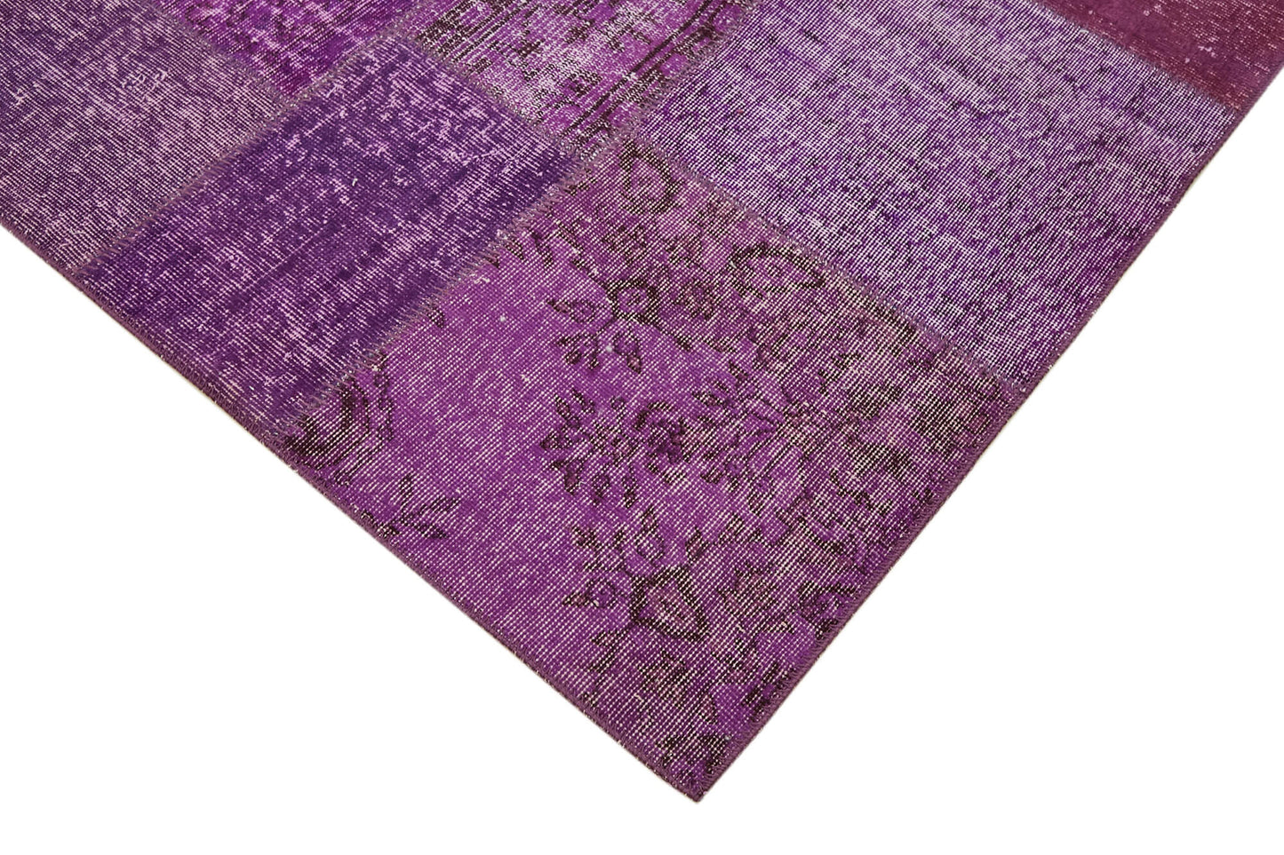 8x11 Purple Patchwork Rug- 43255