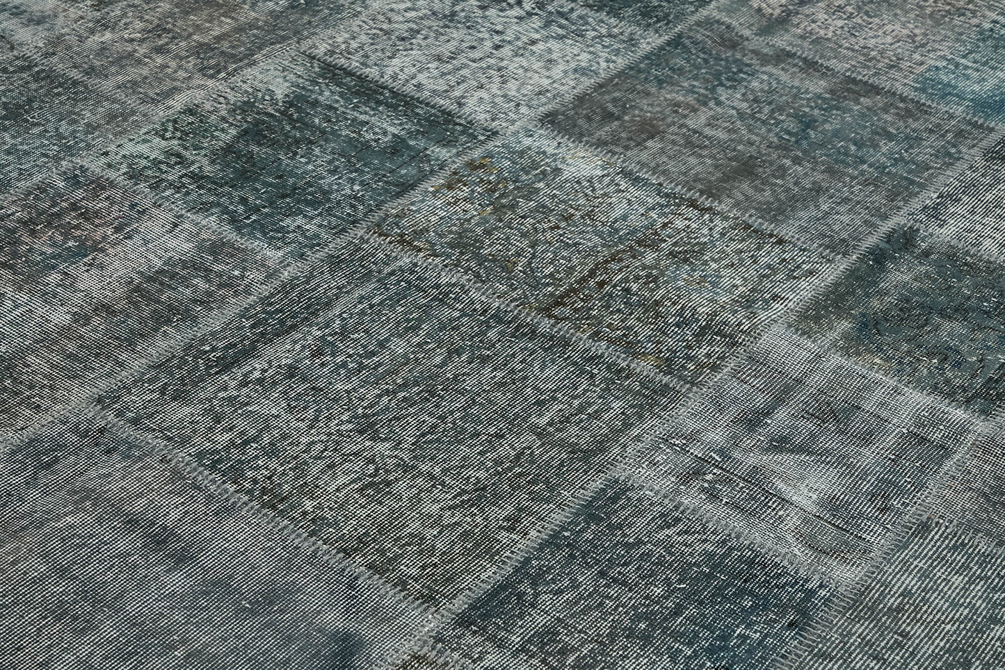 8x11 Grey Patchwork Rug- 43258