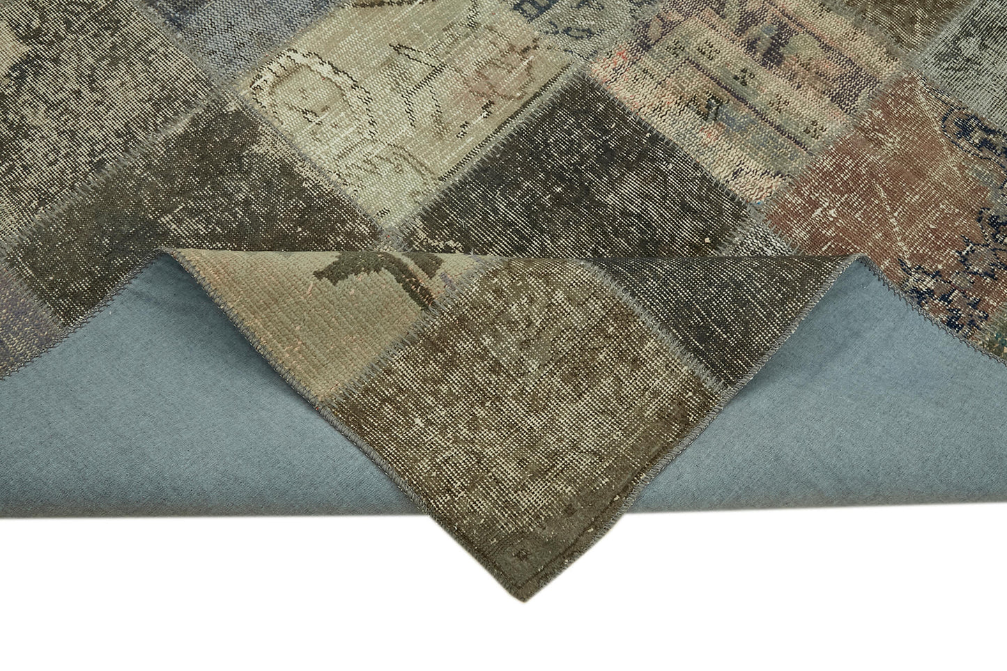 8x11 Grey Patchwork Rug- 43263