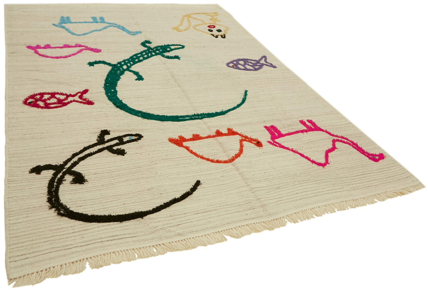 8x10 Beige Contemporary Area Rug - 43373