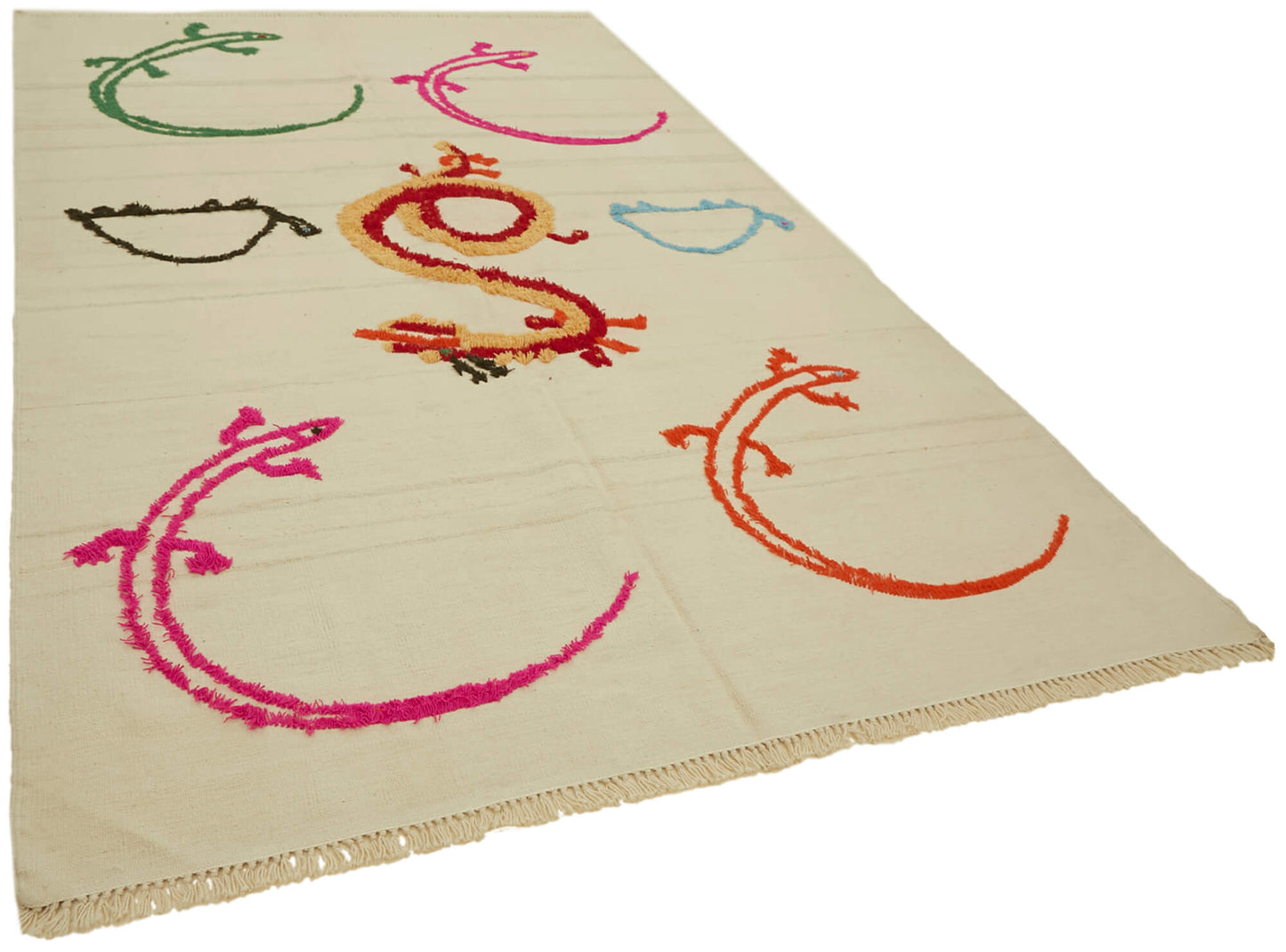 7x11 Beige Contemporary Area Rug - 43374