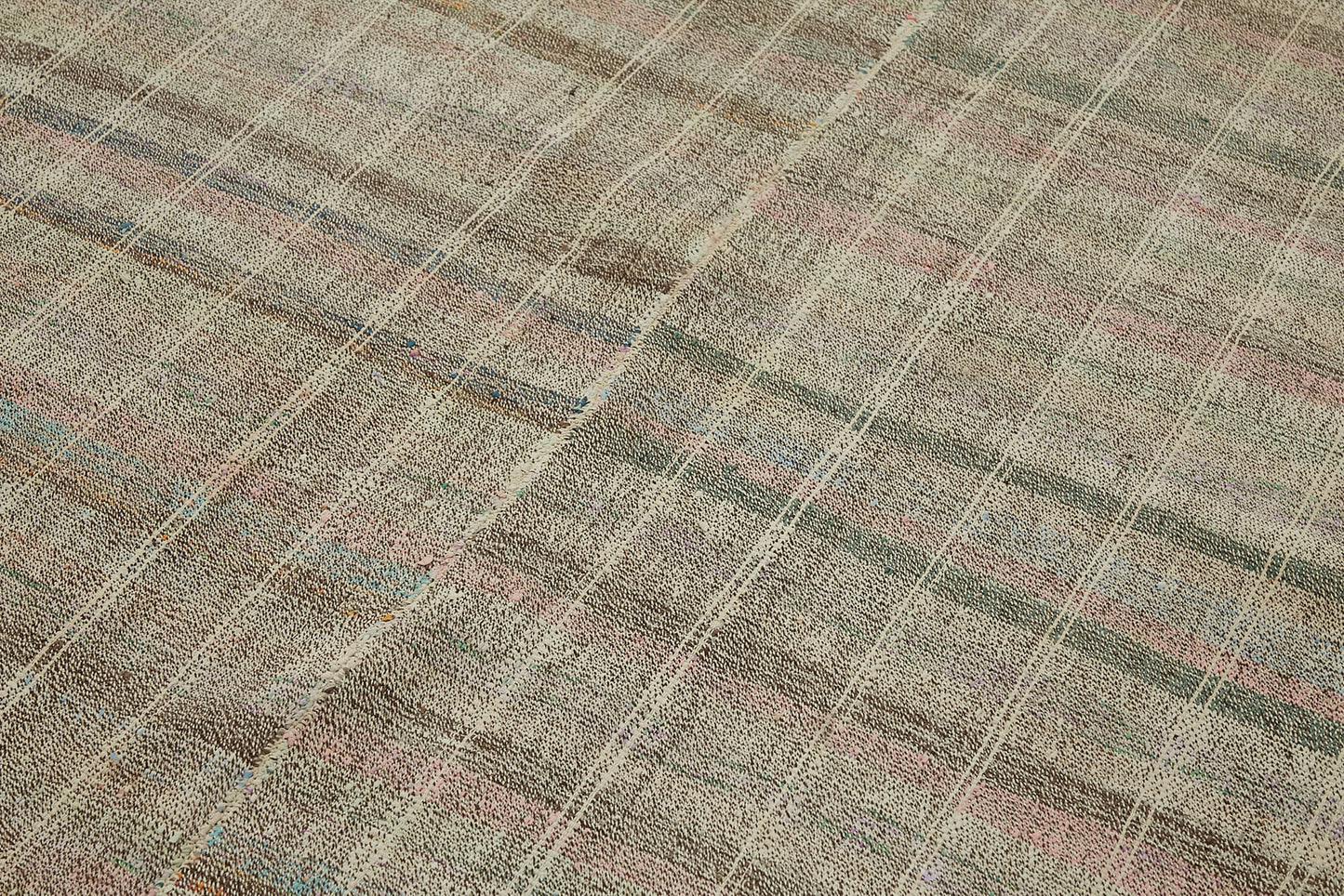 6x10 Grey Anatolian Kilim Rug - 43461