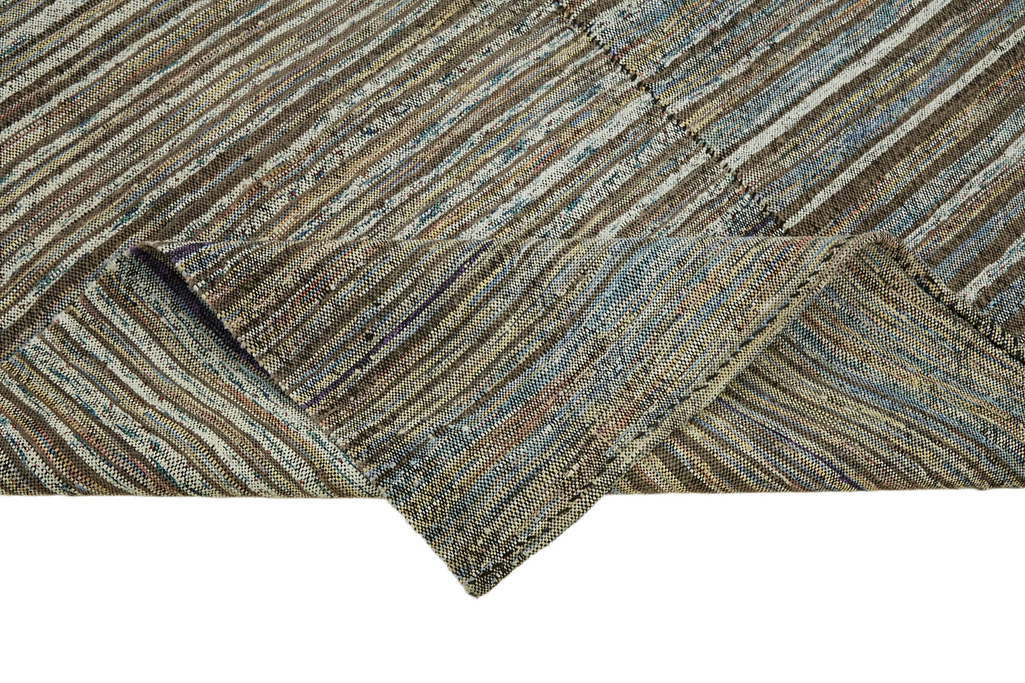 6x9 Multicolor Anatolian Kilim Rug - 43463