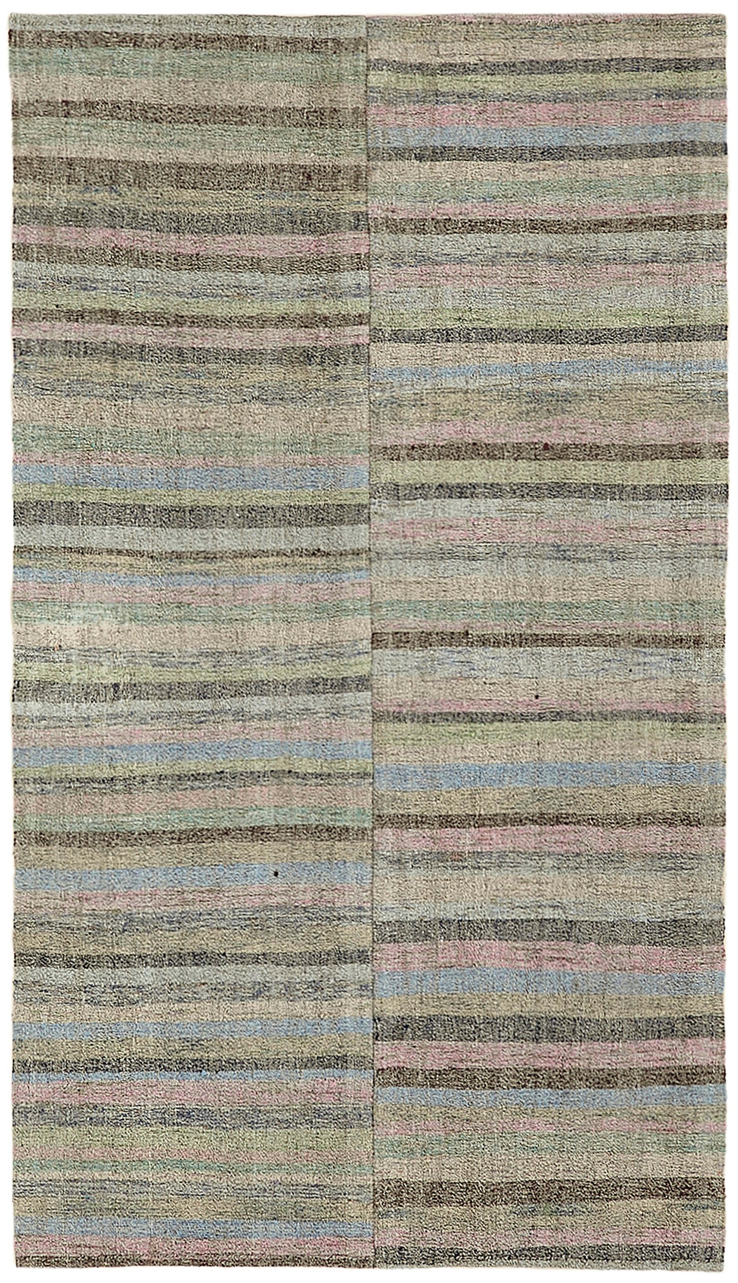 5x9 Multicolor Anatolian Kilim Rug - 43479
