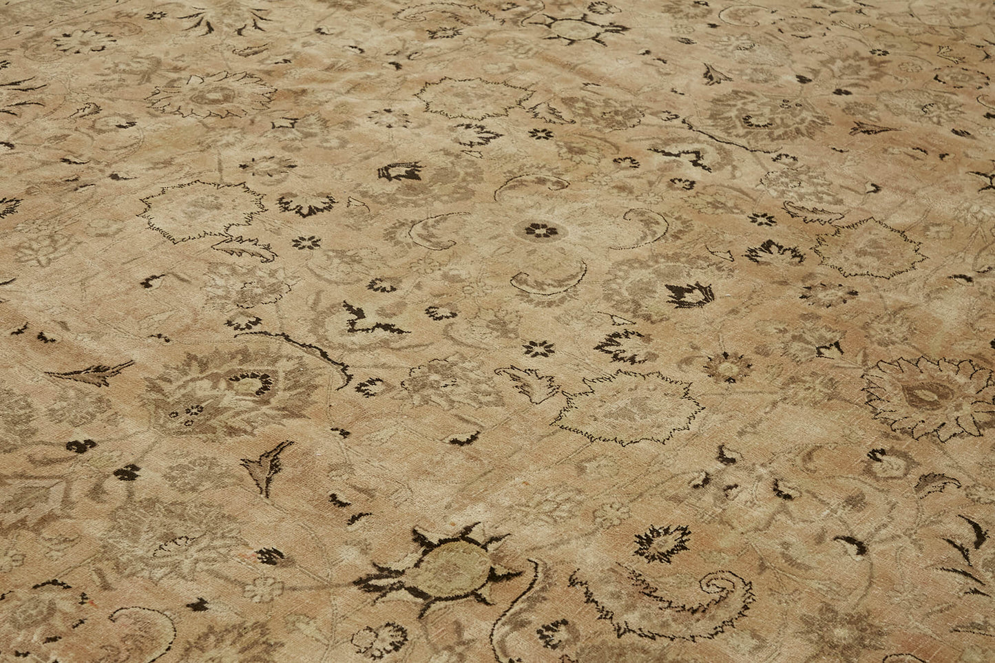 12x19 Beige Oushak Rug - 43504