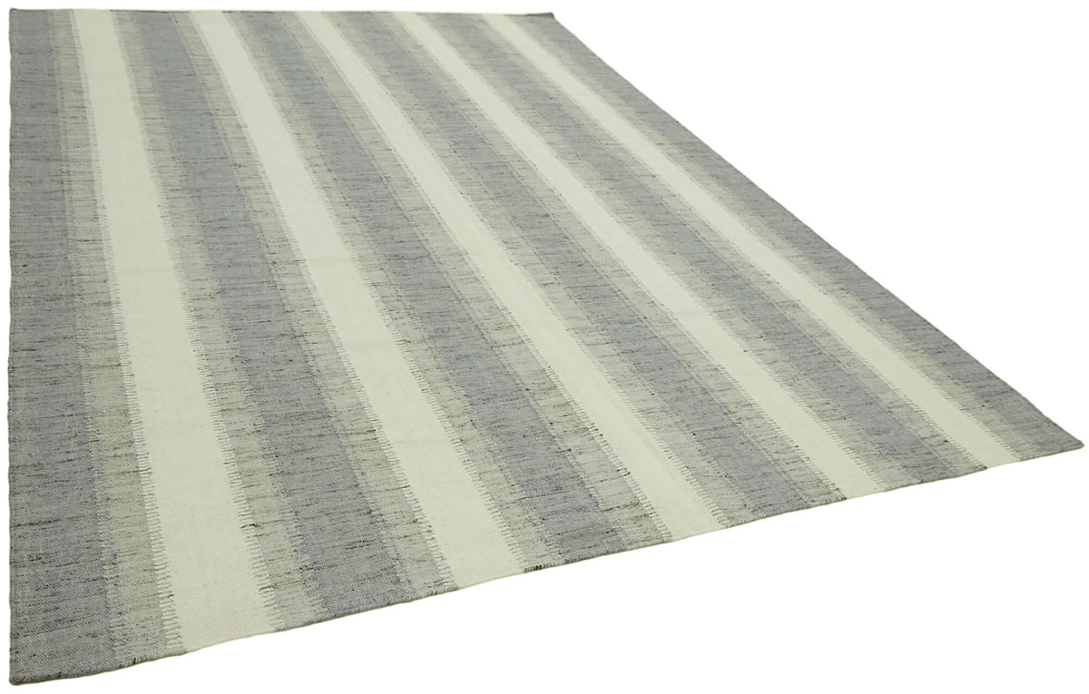 9x12 White Contemporary Area Rug - 43510