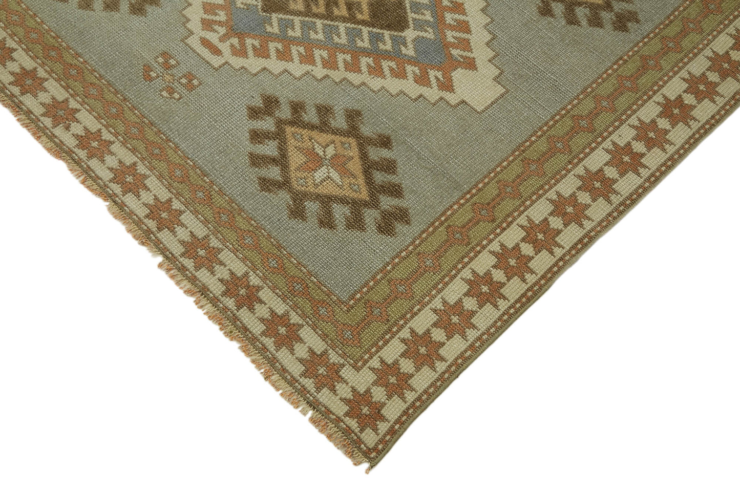 4x7 Blue Anatolian Runner Rug - 43654