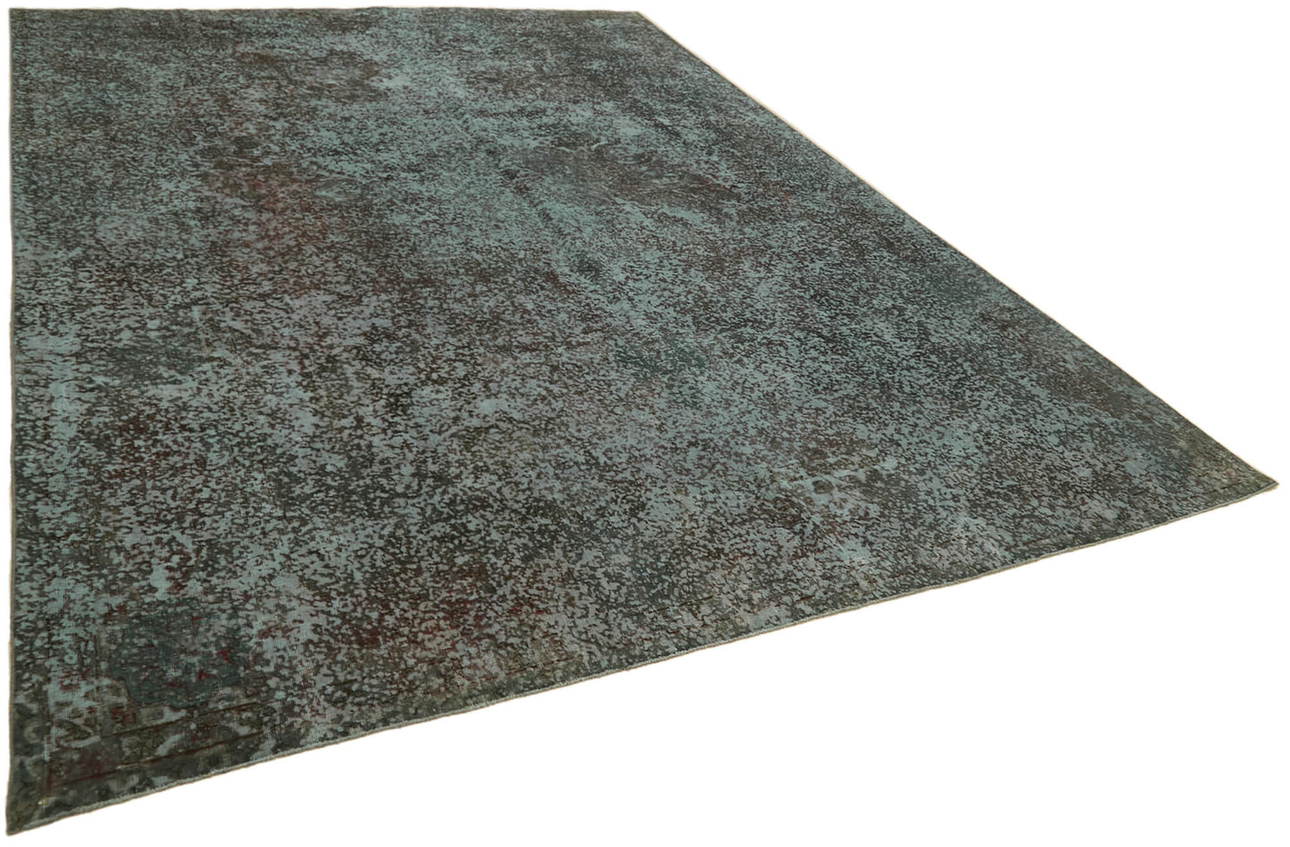 10x13 Grey Overdyed Large Area Rug - 44006