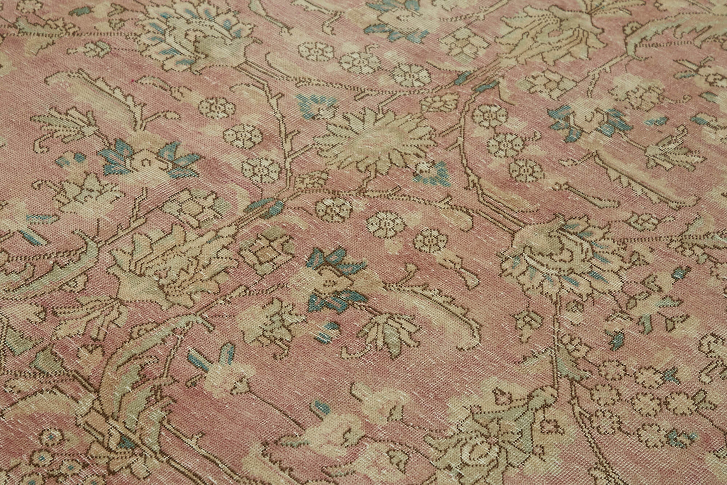 9x11 Beige Vintage Large Area Rug - 44118