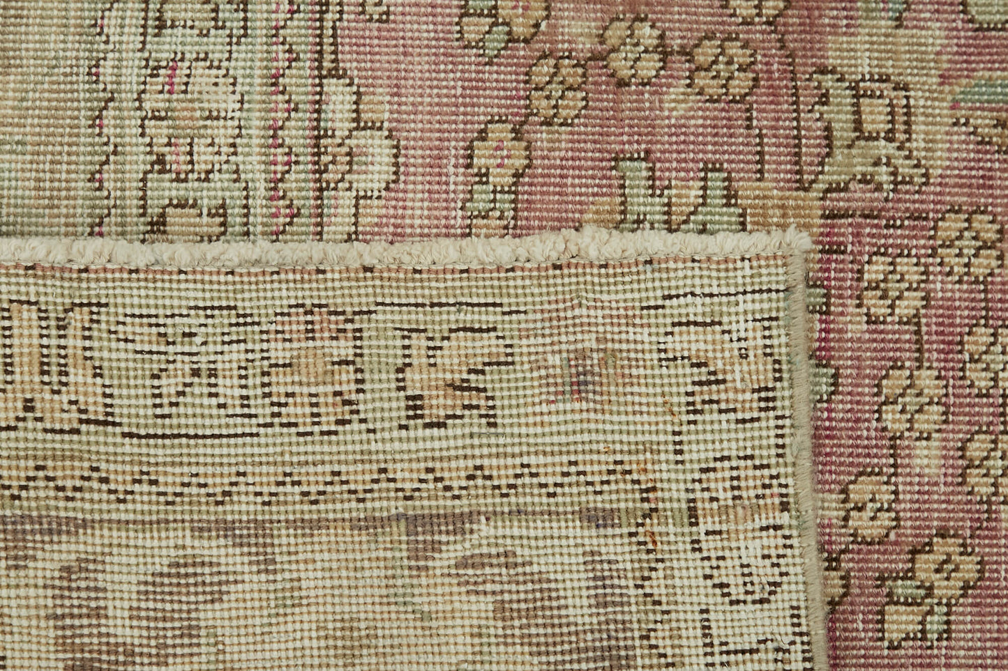 9x11 Beige Vintage Large Area Rug - 44118