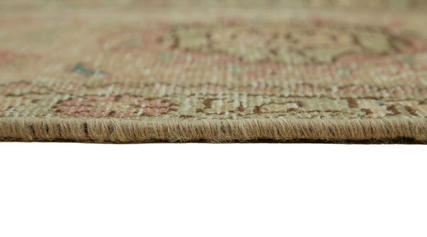 9x11 Beige Vintage Large Area Rug - 44118