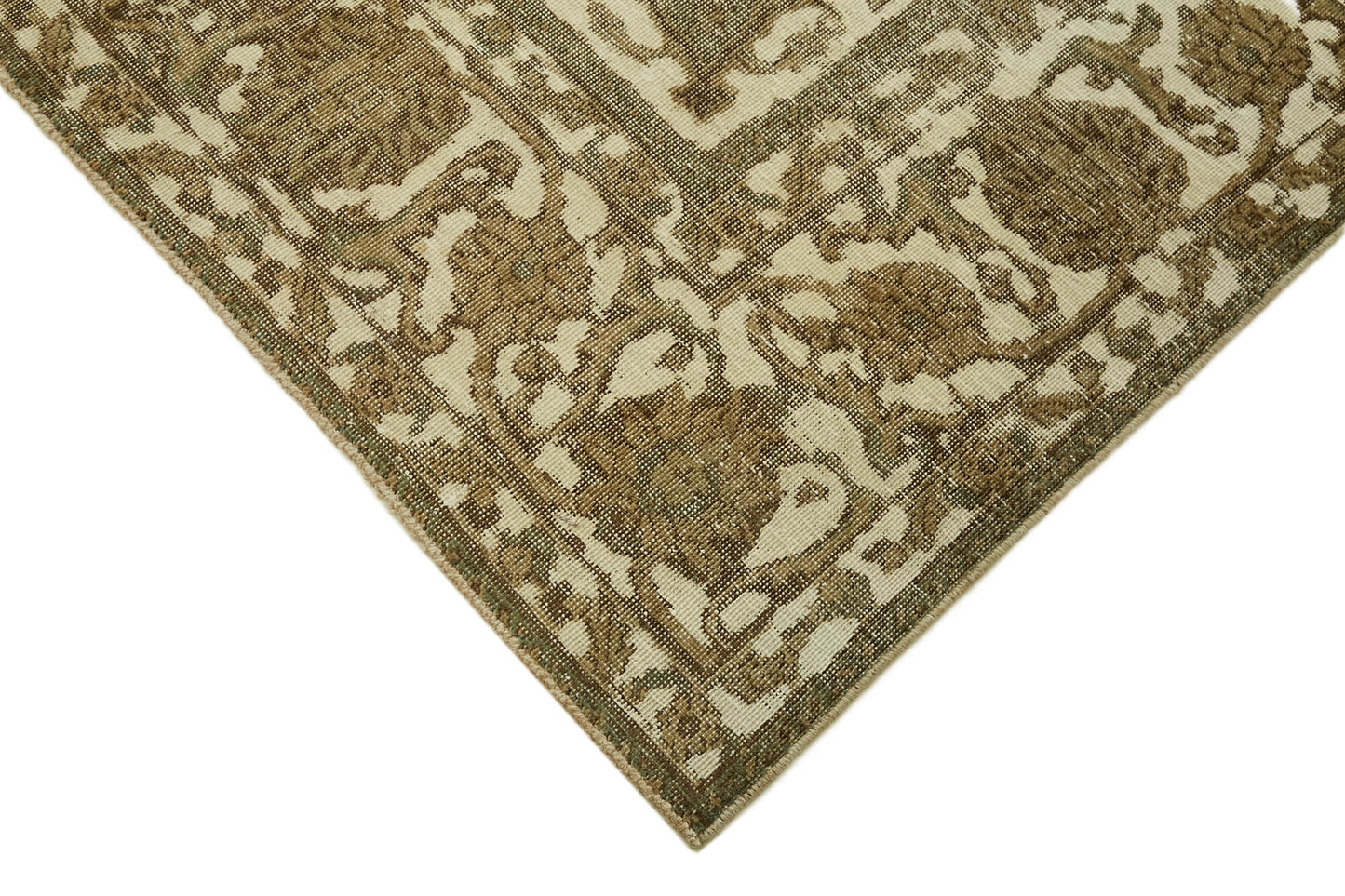 10x11 Beige Vintage Large Area Rug - 44131