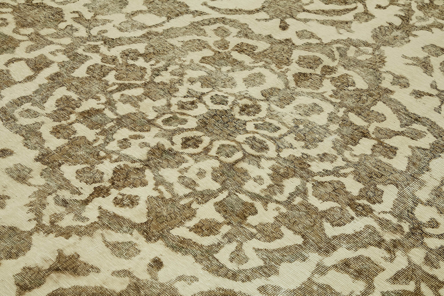 10x11 Beige Vintage Large Area Rug - 44131