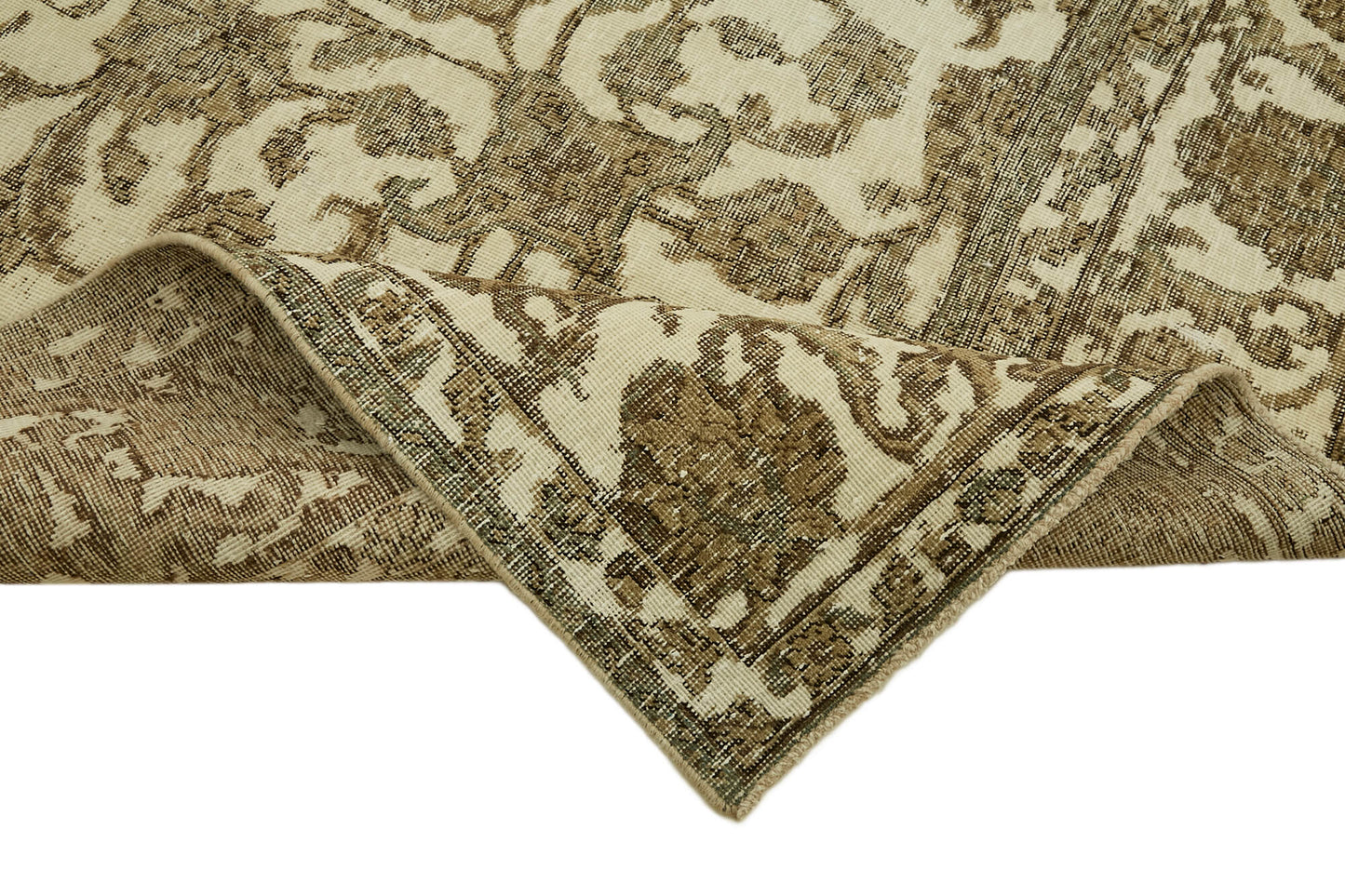 10x11 Beige Vintage Large Area Rug - 44131