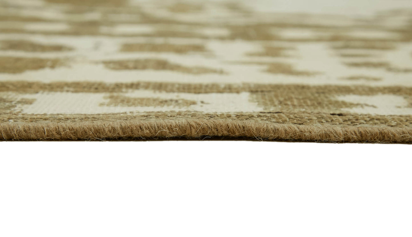 10x12 Beige Vintage Large Area Rug - 44147