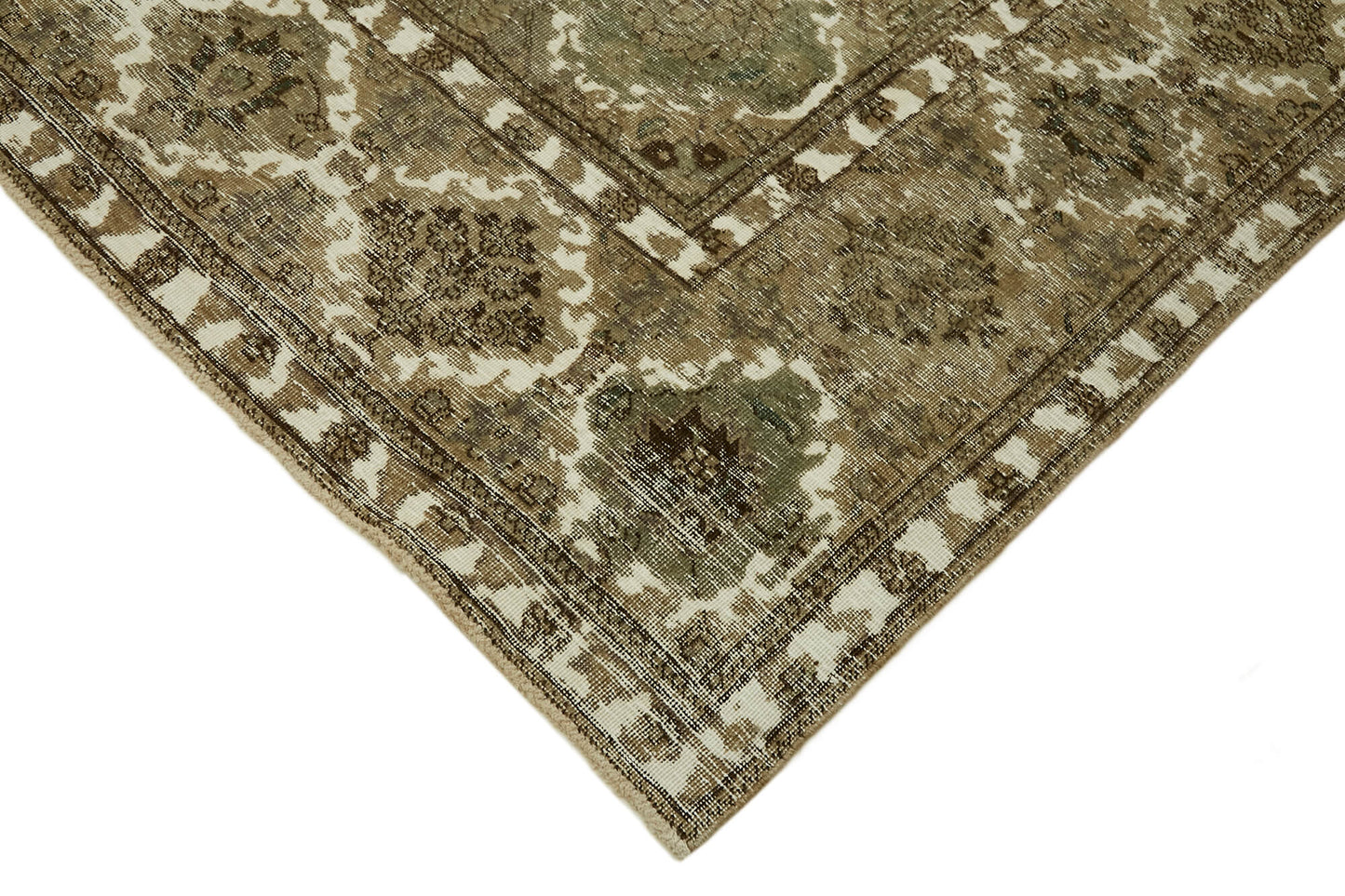10x13 Beige Vintage Large Area Rug - 44303