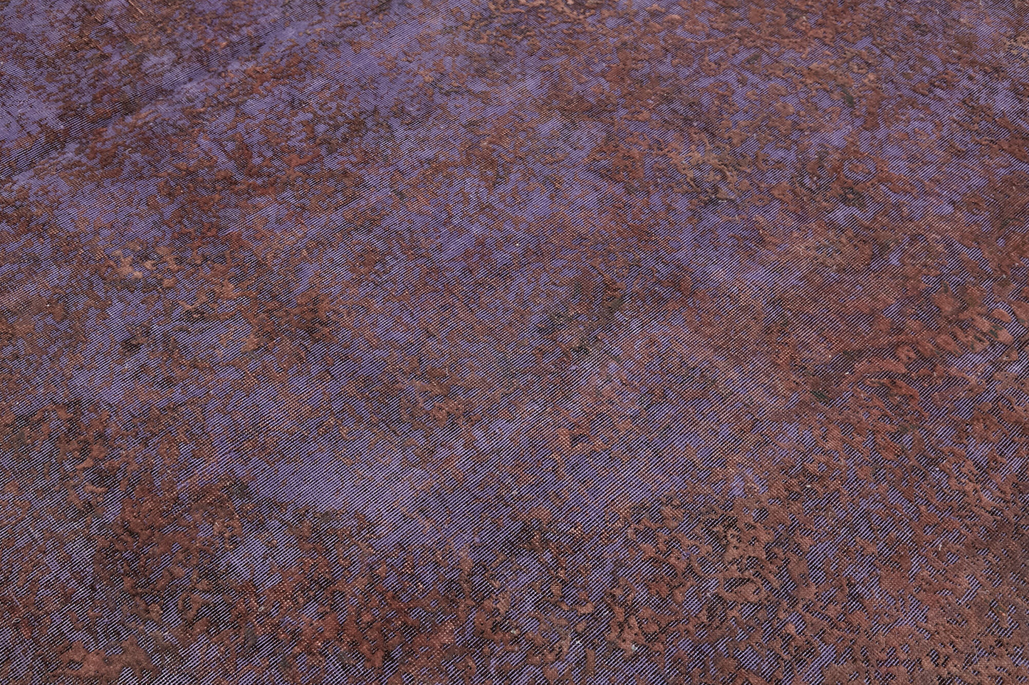 10x13 Purple Overdyed Large Area Rug - 44329