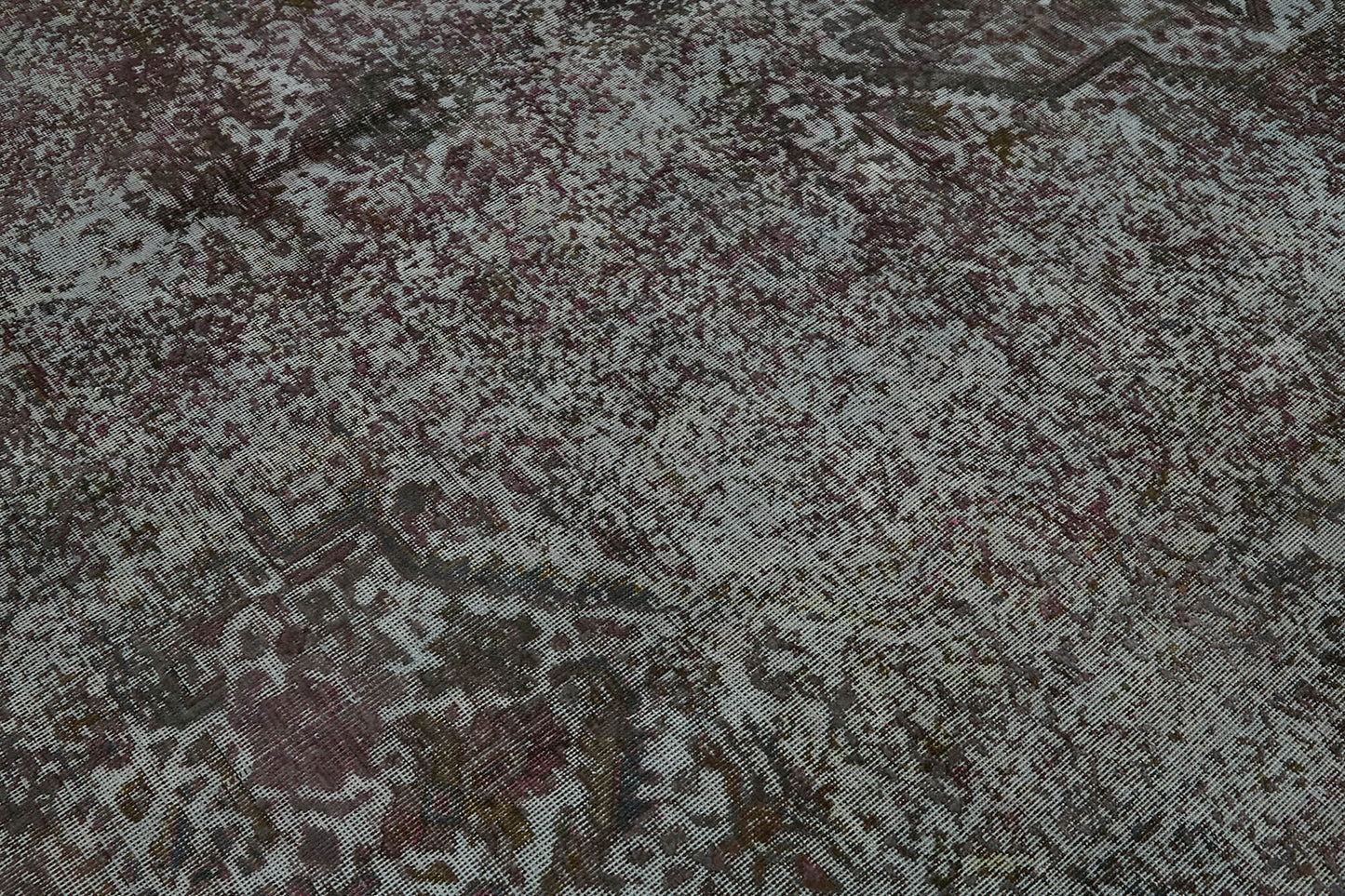 10x13 Grey Overdyed Large Area Rug - 44330