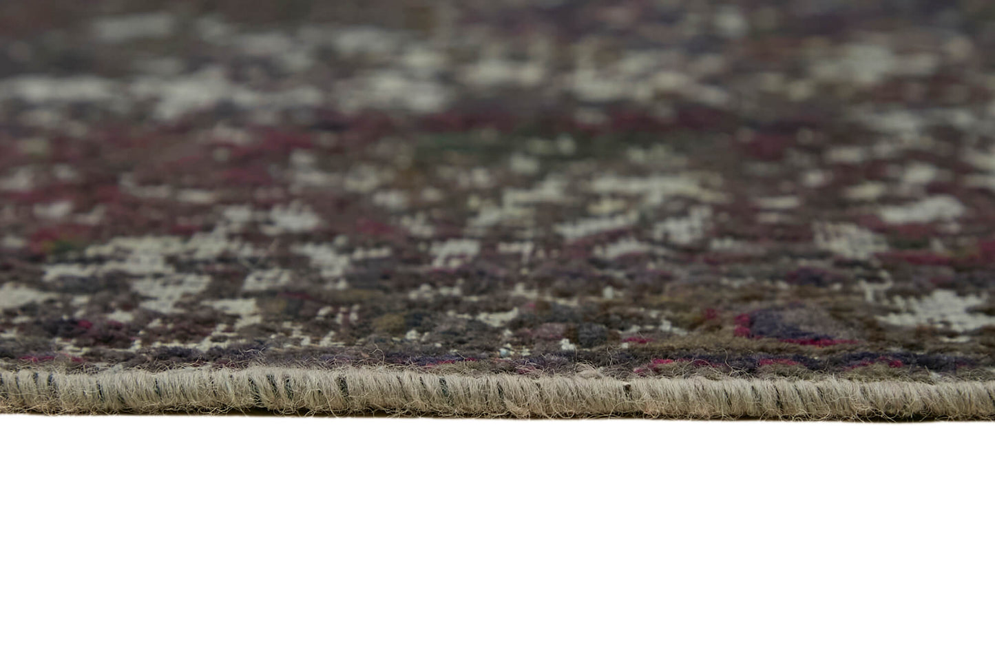 8x11 Grey Overdyed Large Area Rug - 44334