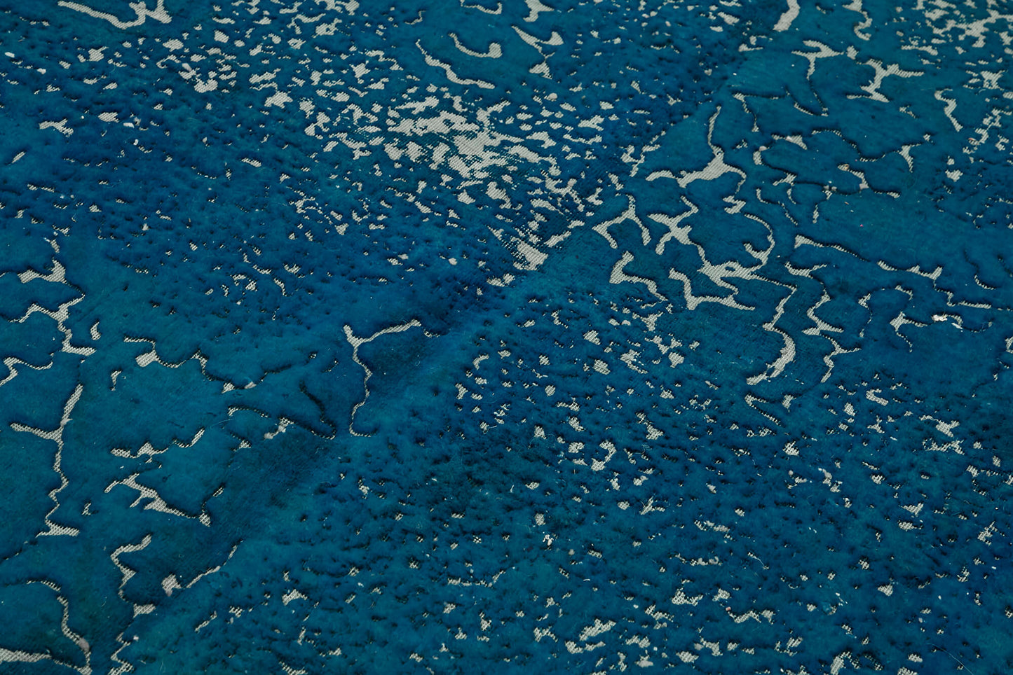 6x10 Blue Overdyed Large Area Rug - 44344