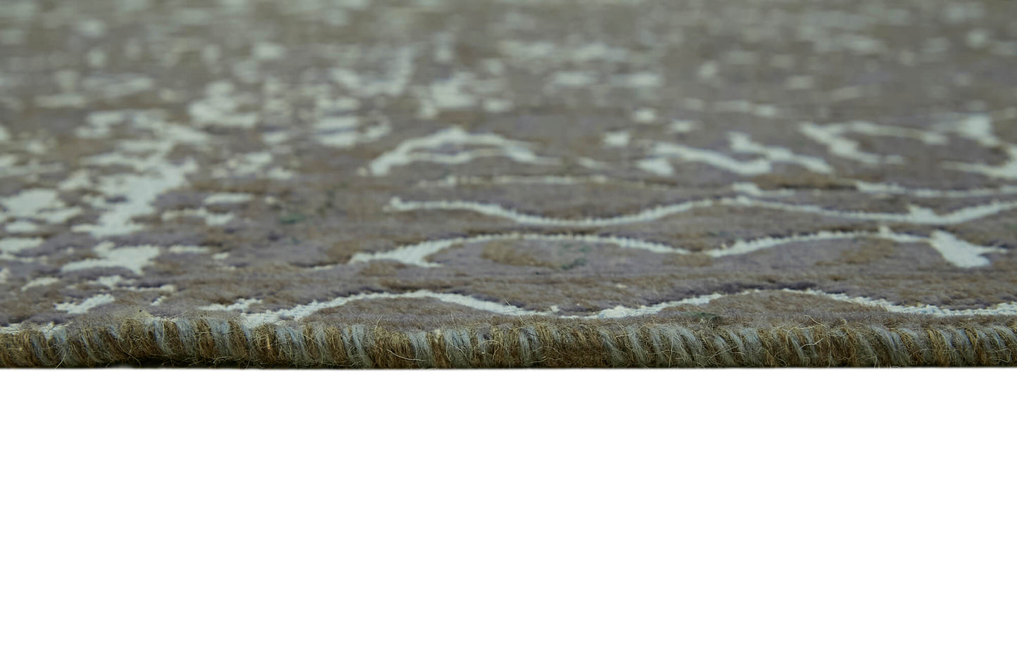 10x13 Grey Overdyed Large Area Rug - 44364