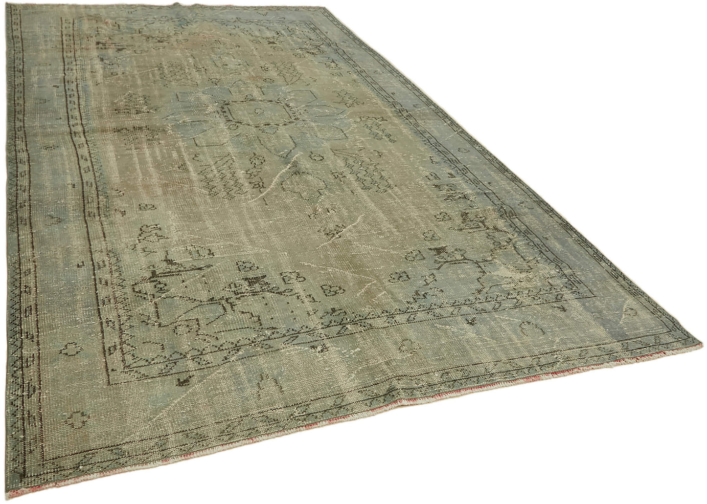 7x11 Blue Overdyed Rug - 44494