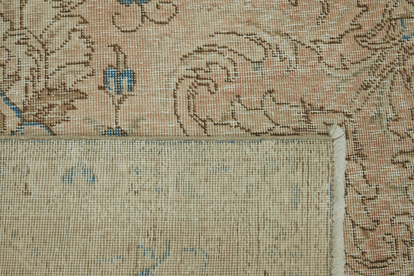 10x13 Beige Vintage Large Area Rug - 44672